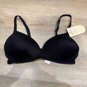 Warner’s light lift Women's Black Bra 34C NWT